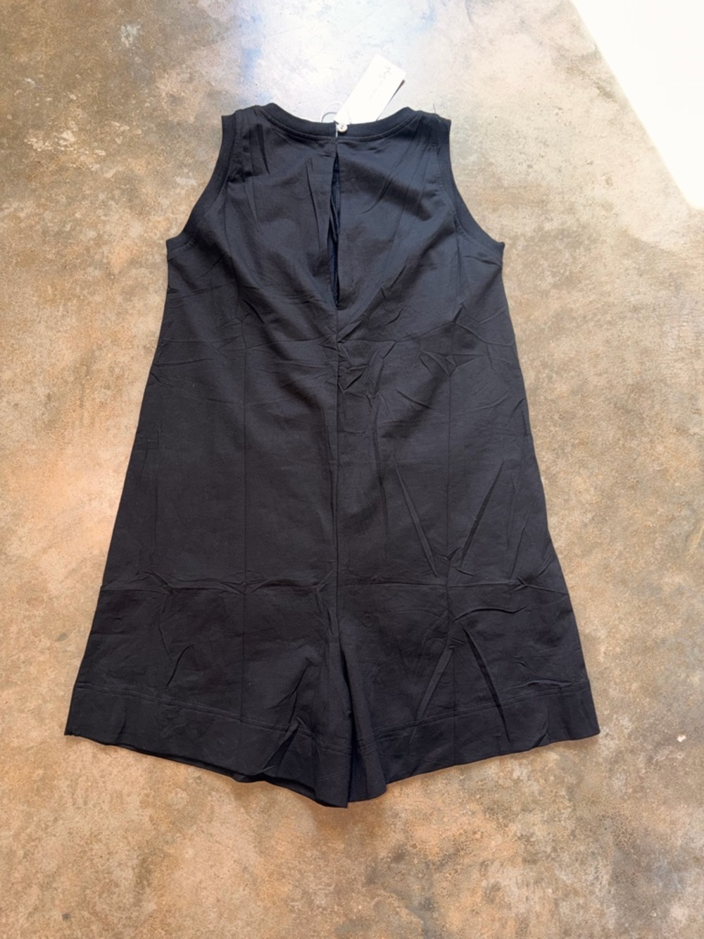 Black Utility Elliot Romper Sleeveless Pockets Casual - Size S NWT - Picture 2 of 9